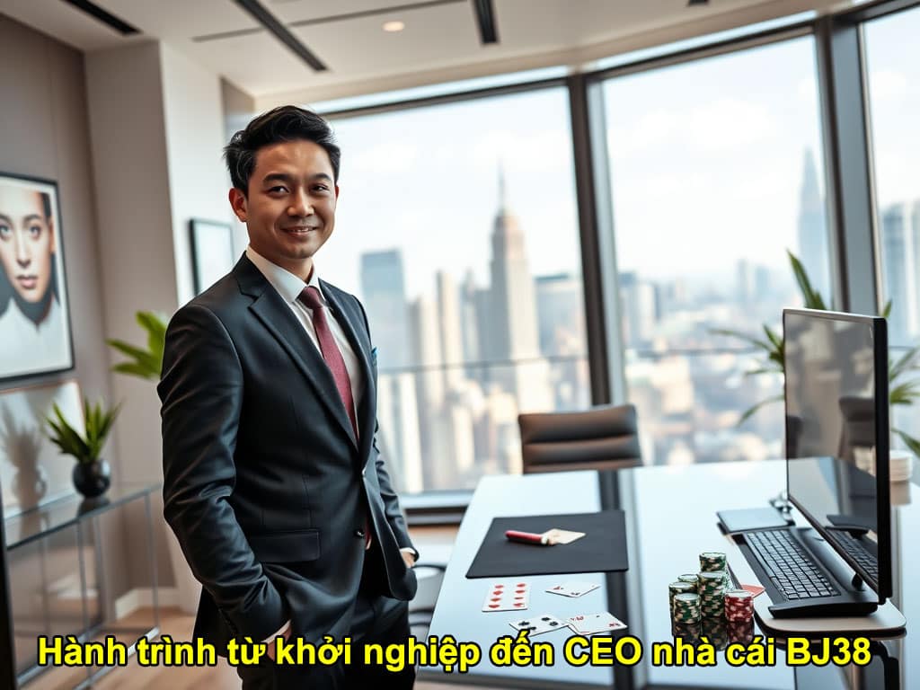 Hành trình từ khởi nghiệp đến CEO nhà cái BJ38